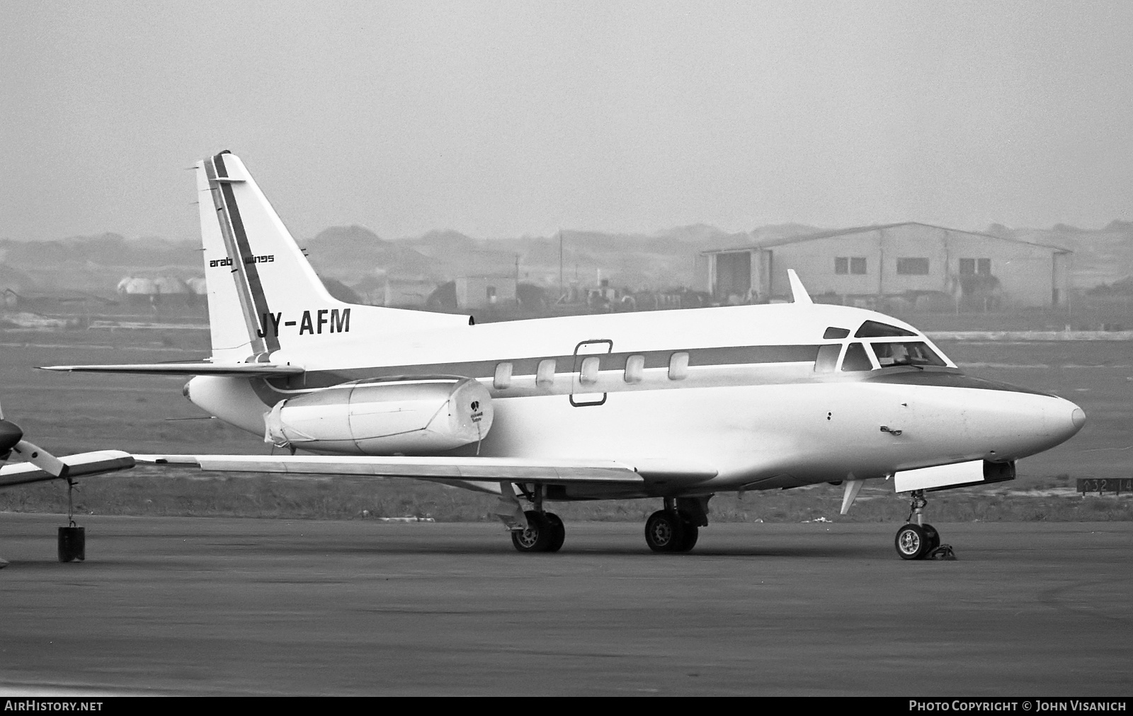 Aircraft Photo of JY-AFM | North American Rockwell NA-380 Sabreliner 75A | Arab Wings | AirHistory.net #431825
