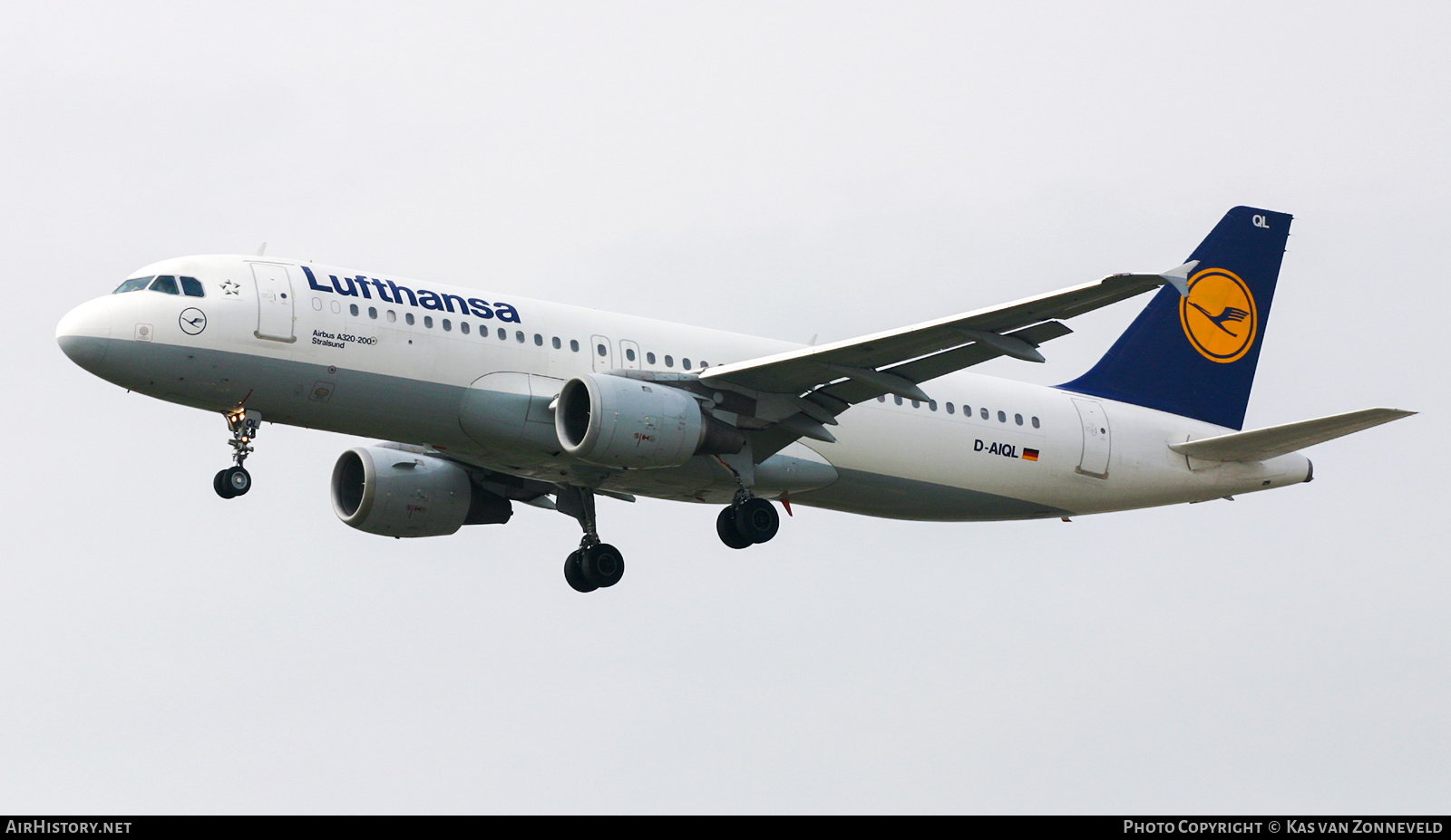 Aircraft Photo of D-AIQL | Airbus A320-211 | Lufthansa | AirHistory.net #431843