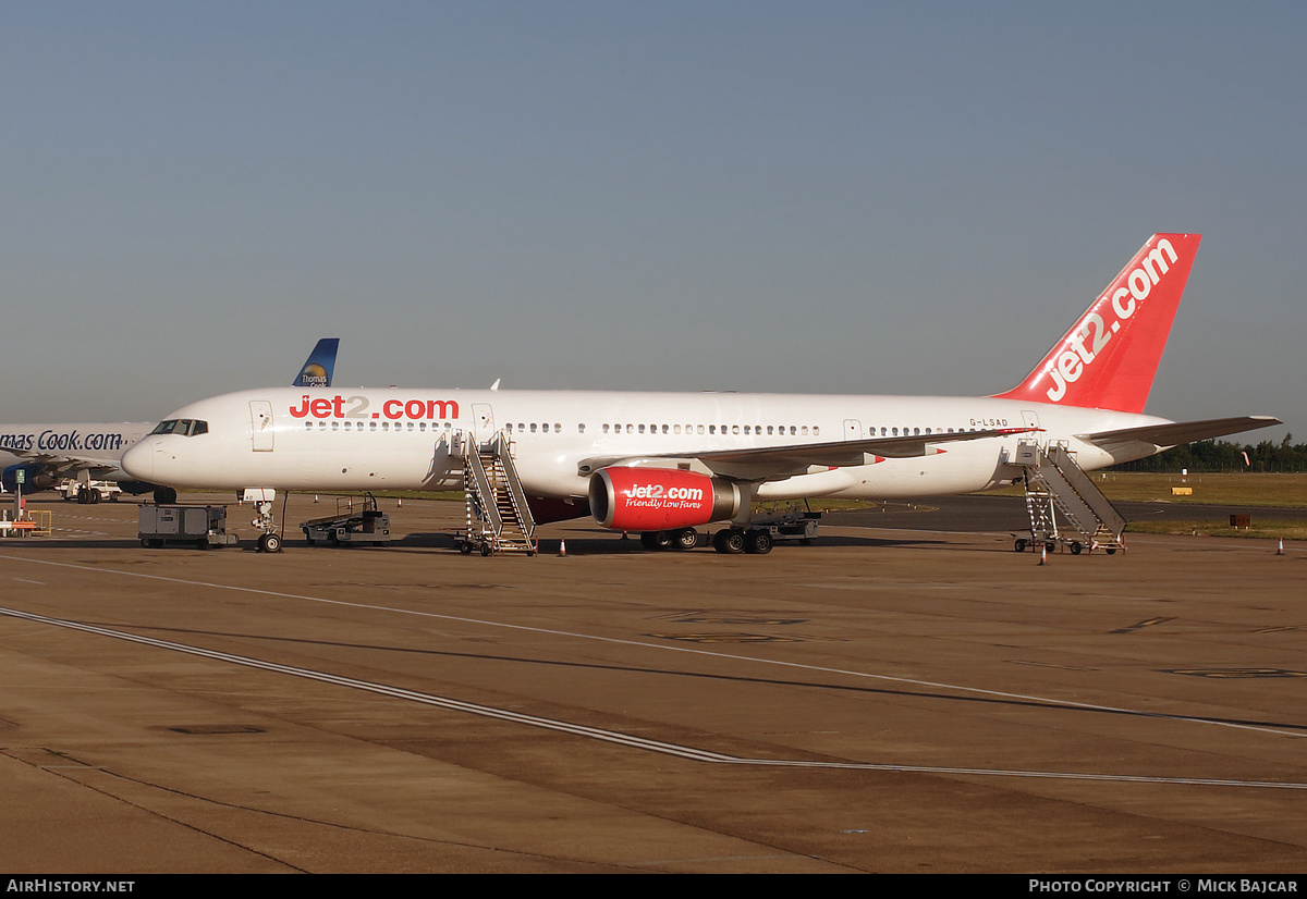 Aircraft Photo of G-LSAD | Boeing 757-236 | Jet2 | AirHistory.net #431877