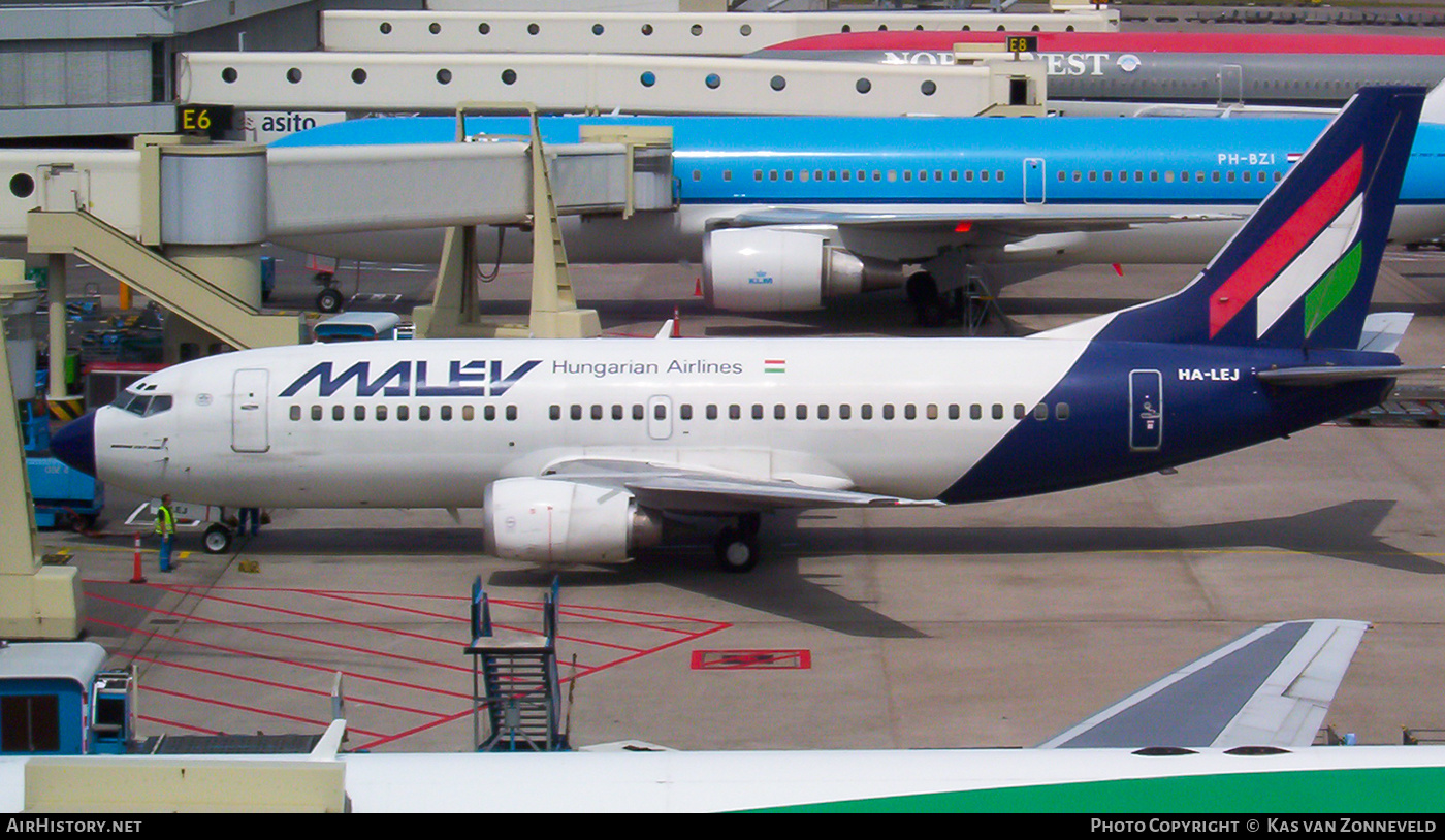 Aircraft Photo of HA-LEJ | Boeing 737-3Q8 | Malév - Hungarian Airlines | AirHistory.net #431882