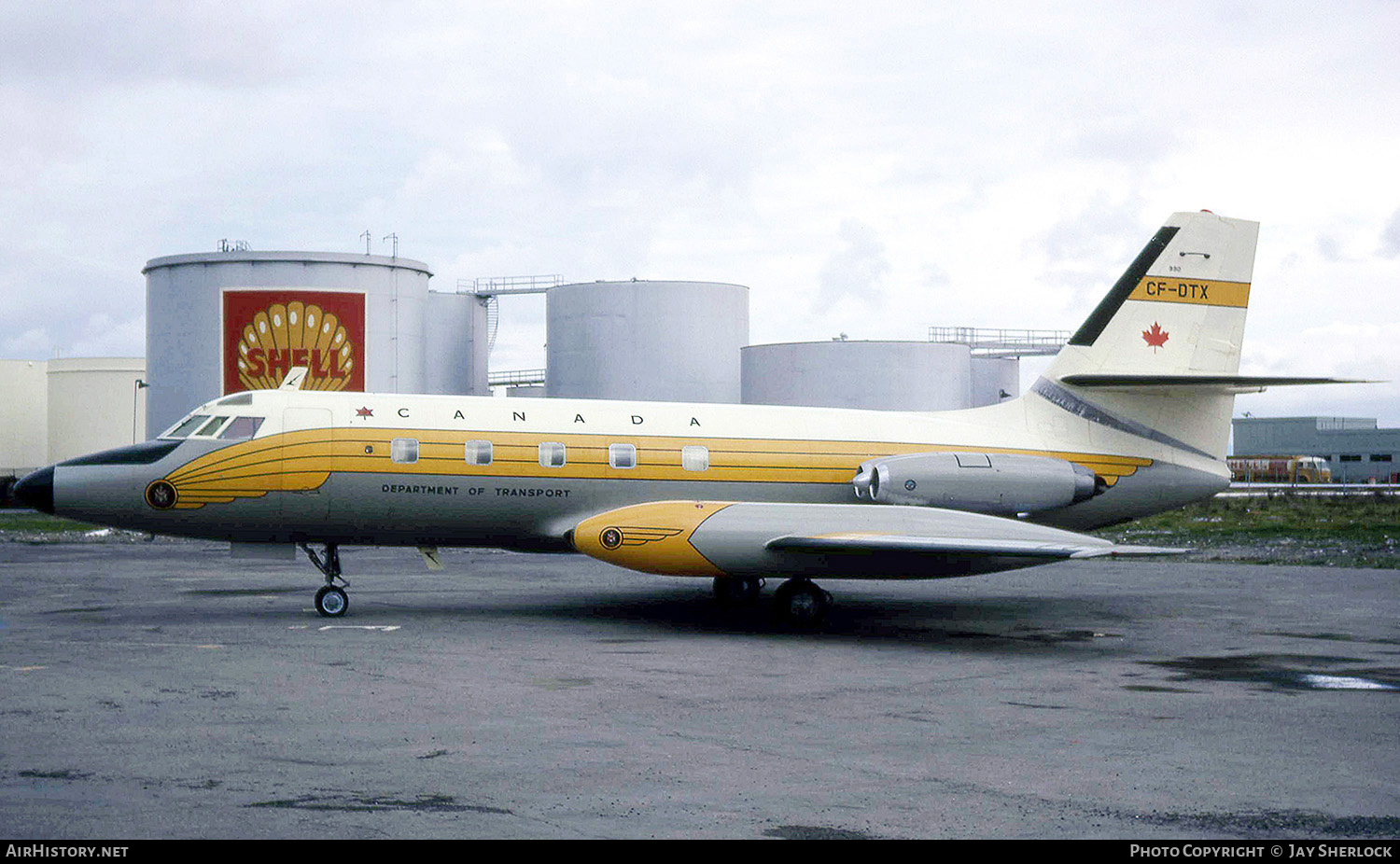 Aircraft Photo of CF-DTX | Lockheed L-1329 JetStar 6 | Department of Transport | AirHistory.net #431899