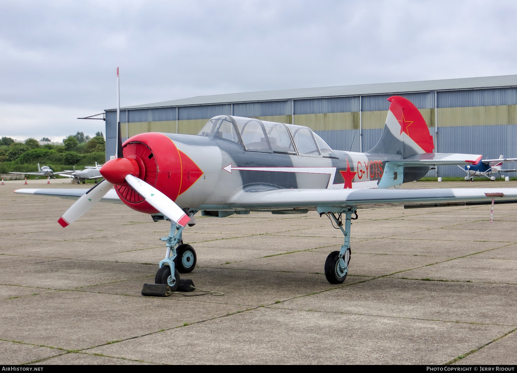 Aircraft Photo of G-YOTS | Yakovlev Yak-52 | Soviet Union - Air Force | AirHistory.net #431910