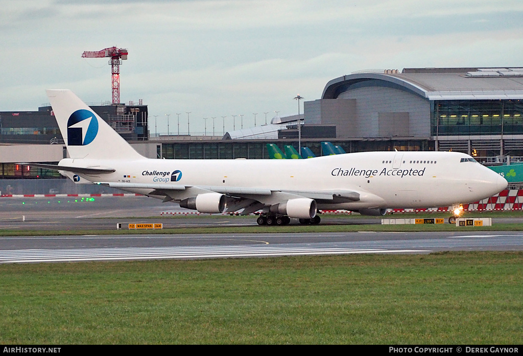 Aircraft Photo of OO-ACE | Boeing 747-412(BDSF) | Challenge Airlines | AirHistory.net #431916