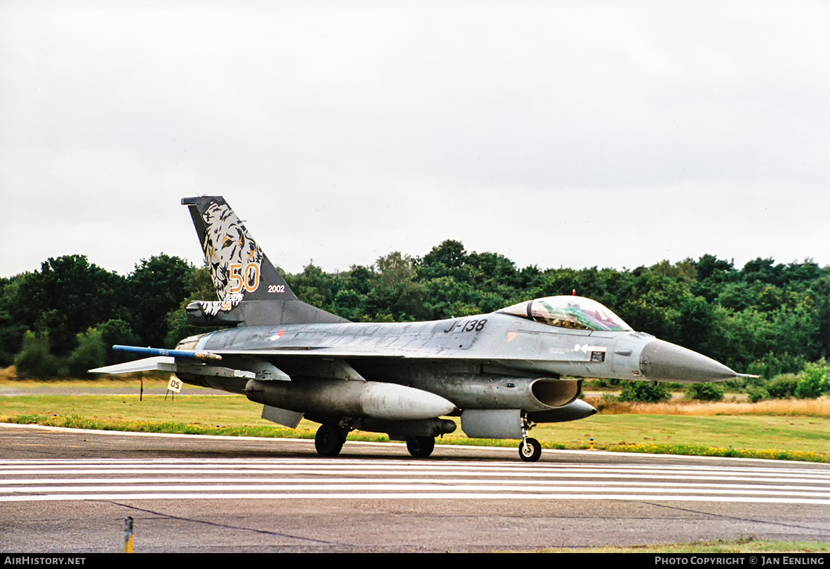 Aircraft Photo of J-138 | General Dynamics F-16AM Fighting Falcon | Netherlands - Air Force | AirHistory.net #431921