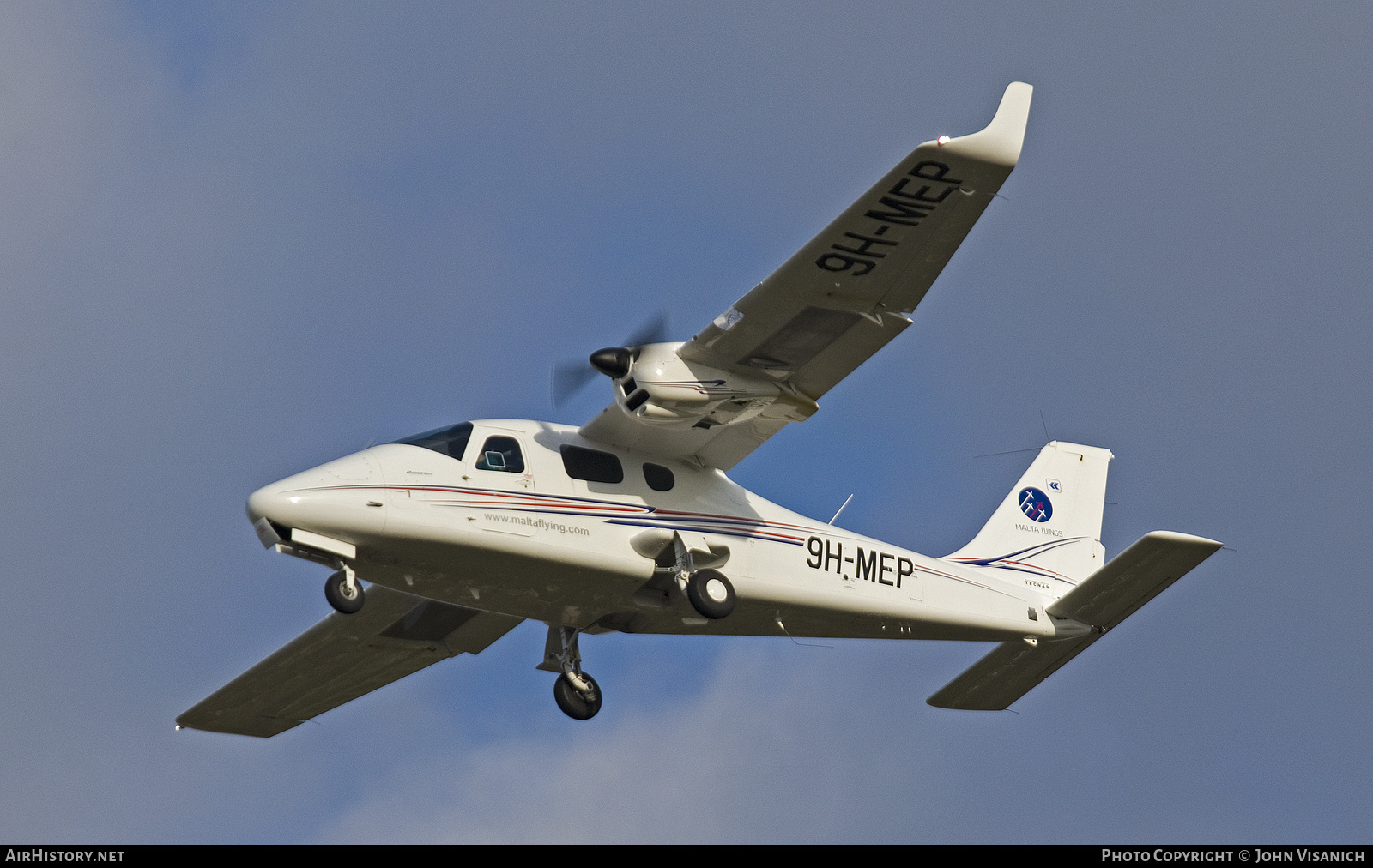 Aircraft Photo of 9H-MEP | Tecnam P2006T Mk.II | Malta Wings | AirHistory.net #431924