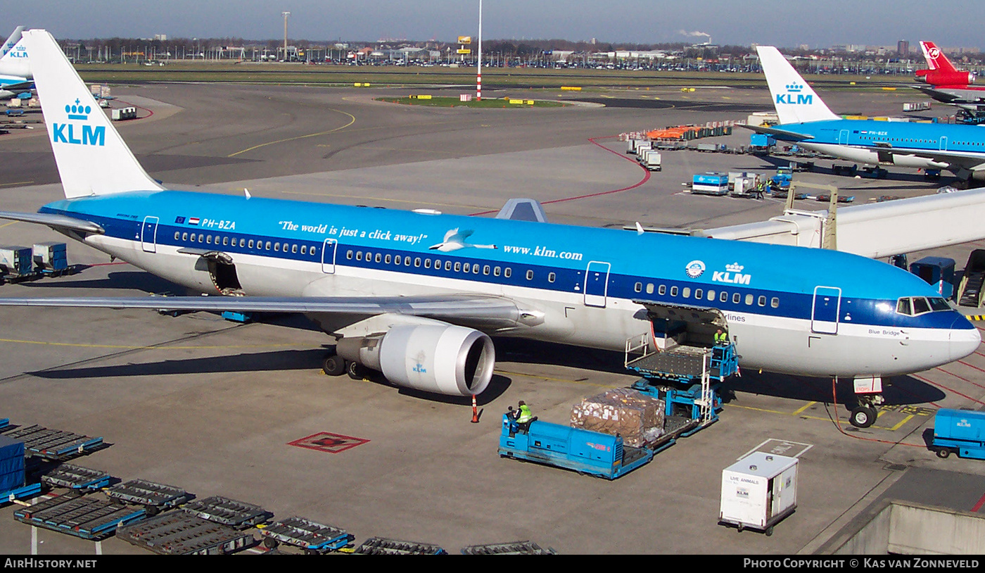 Aircraft Photo of PH-BZA | Boeing 767-306/ER | KLM - Royal Dutch Airlines | AirHistory.net #431927