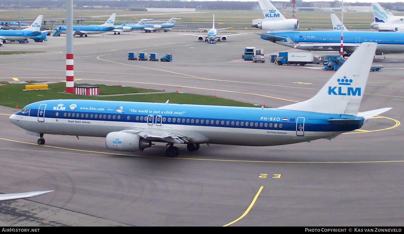 Aircraft Photo of PH-BXO | Boeing 737-9K2 | KLM - Royal Dutch Airlines | AirHistory.net #431937