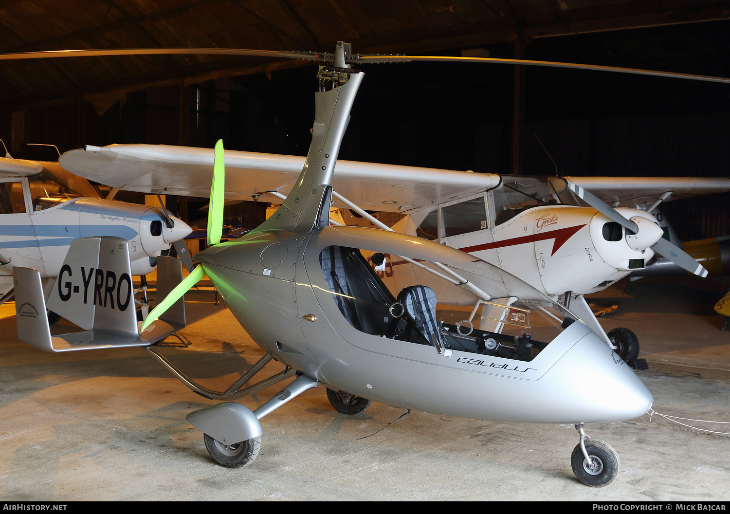 Aircraft Photo of G-YRRO | RotorSport UK Calidus | AirHistory.net #431950