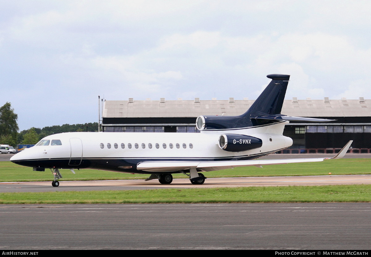 Aircraft Photo of G-SVNX | Dassault Falcon 7X | AirHistory.net #431978