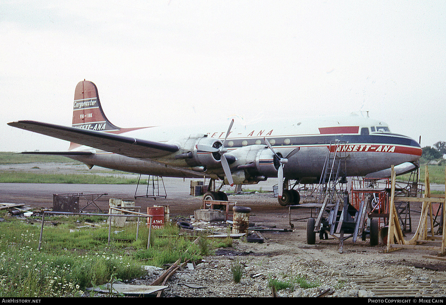 Aircraft Photo of VH-INK | Douglas DC-4-1009 | Ansett - ANA | AirHistory.net #431982