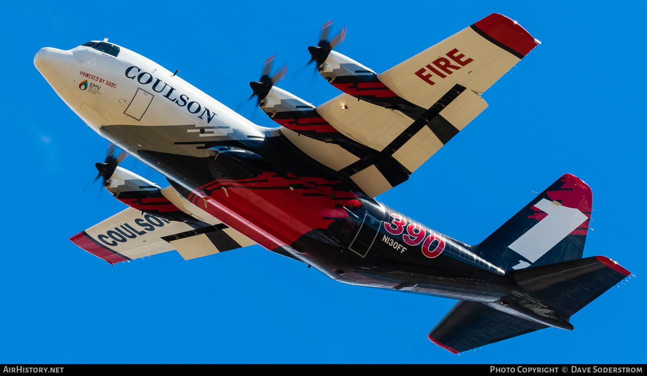 Aircraft Photo of N130FF | Lockheed C-130Q/AT Hercules (L-382) | Coulson Flying Tankers | AirHistory.net #431984