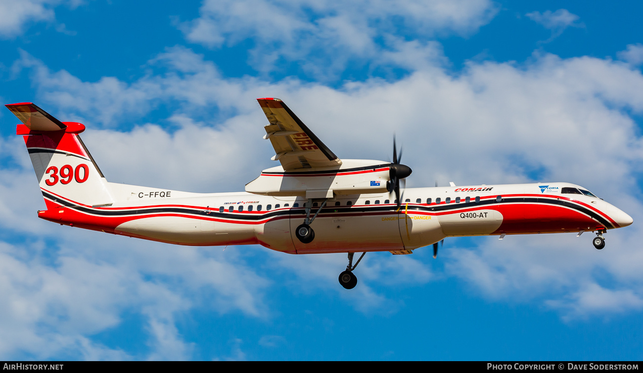 Aircraft Photo of C-FFQE | Conair DHC-8-402 Q400-AT | Conair Aviation | Field Air | AirHistory.net #431988