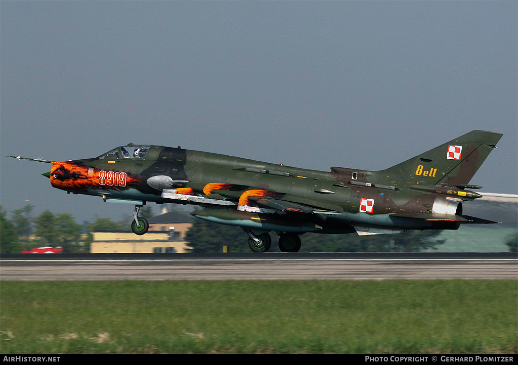 Aircraft Photo of 8919 | Sukhoi Su-22M4 | Poland - Air Force | AirHistory.net #431992