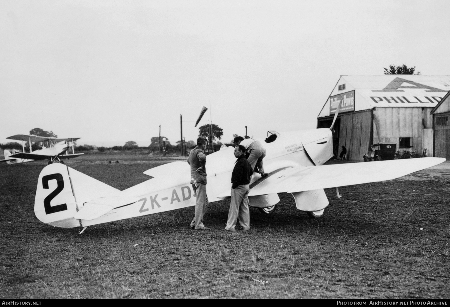 Aircraft Photo of ZK-ADJ | Miles M.2F Hawk Major | AirHistory.net #432013