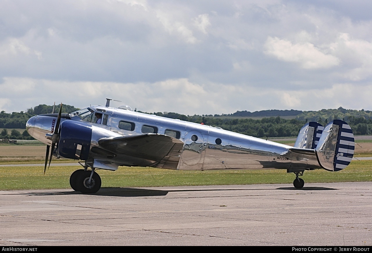 Aircraft Photo of N223CM | Beech D18S | AirHistory.net #432032