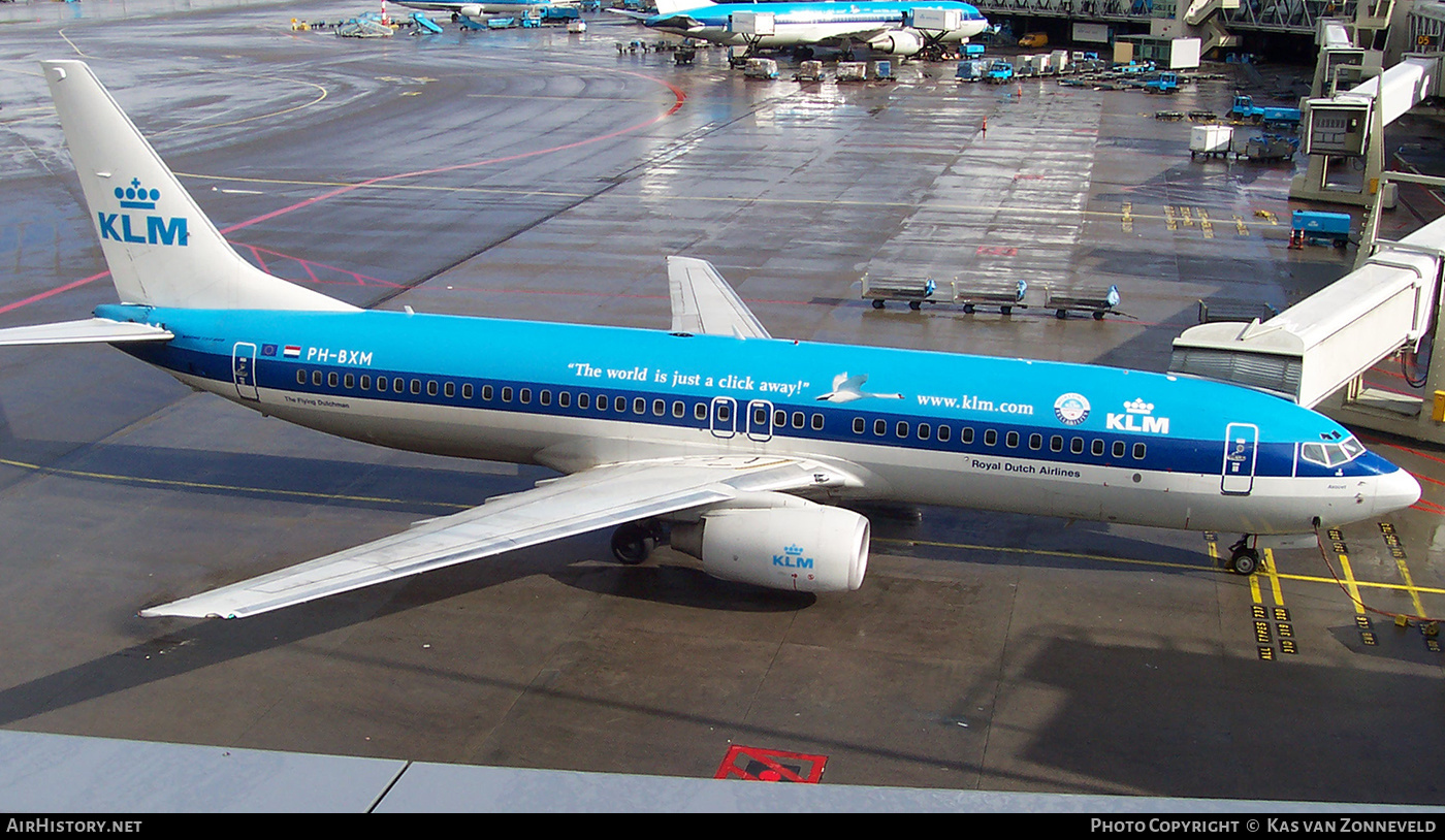 Aircraft Photo of PH-BXM | Boeing 737-8K2 | KLM - Royal Dutch Airlines | AirHistory.net #432038