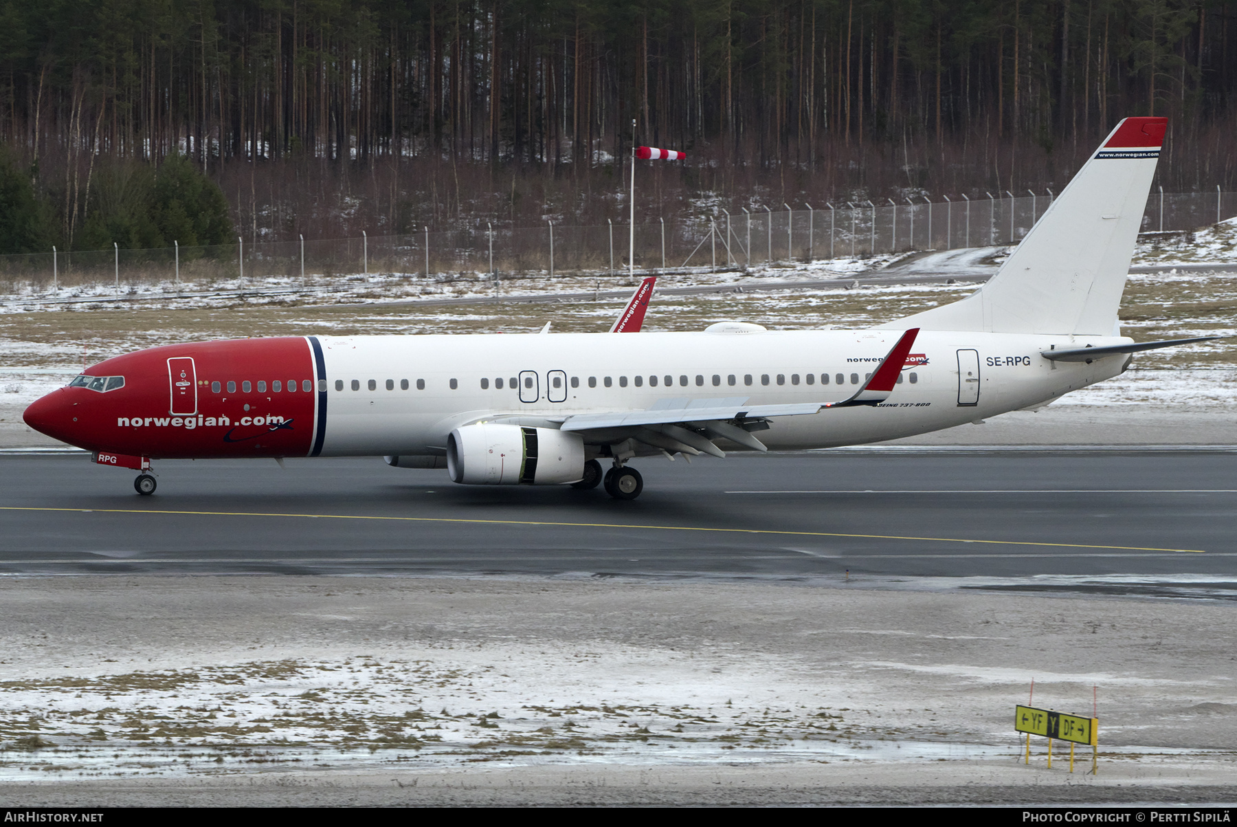 Aircraft Photo of SE-RPG | Boeing 737-8JP | Norwegian | AirHistory.net #432043