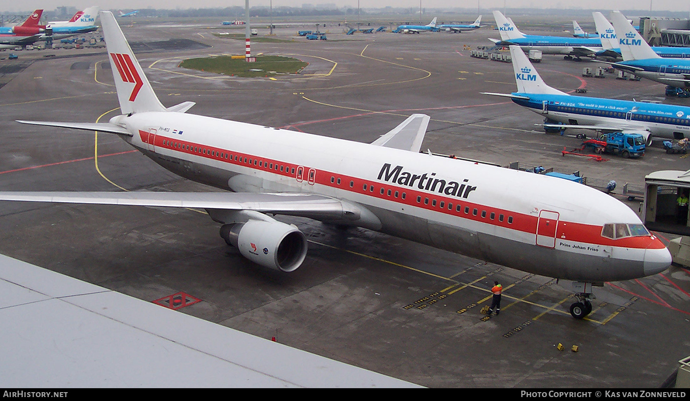 Aircraft Photo of PH-MCG | Boeing 767-31A/ER | Martinair | AirHistory.net #432068