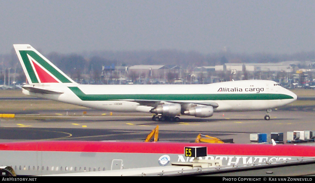 Aircraft Photo of I-DEMR | Boeing 747-243F/SCD | Alitalia Cargo | AirHistory.net #432079