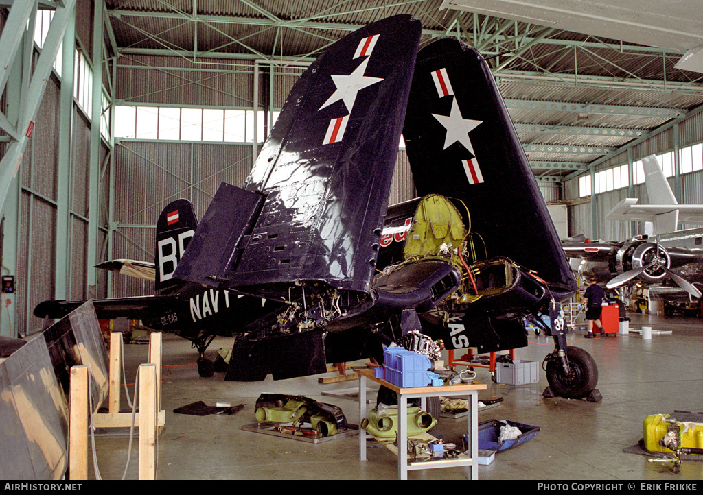 Aircraft Photo of OE-EAS | Vought F4U-4 Corsair | Red Bull | USA - Navy | AirHistory.net #432108