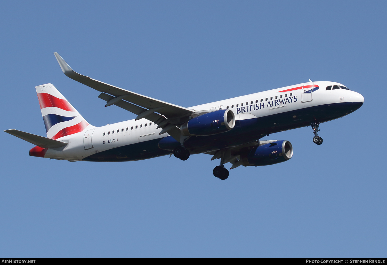 Aircraft Photo of G-EUYU | Airbus A320-232 | British Airways | AirHistory.net #432113