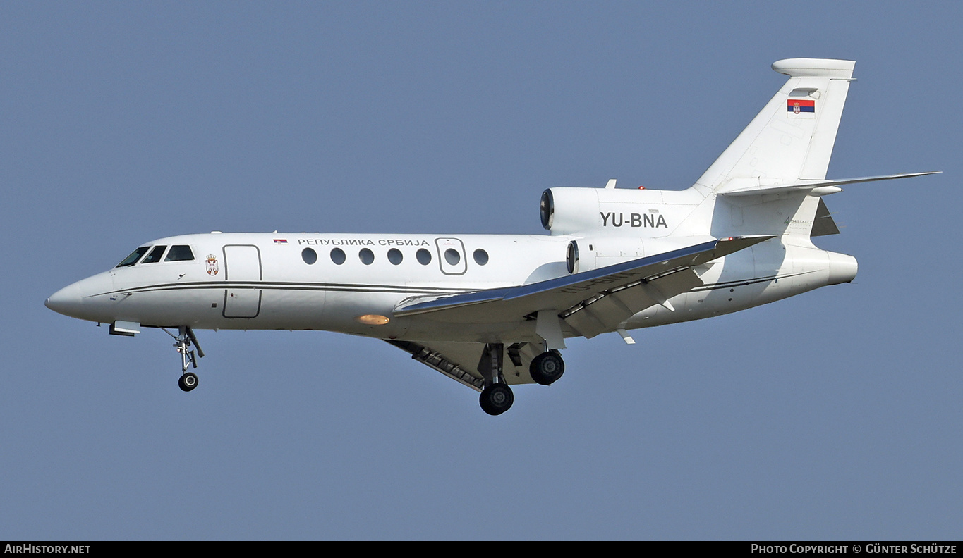 Aircraft Photo of YU-BNA | Dassault Falcon 50 | Republic of Serbia | AirHistory.net #432118