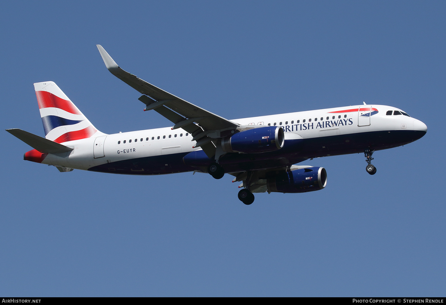 Aircraft Photo of G-EUYR | Airbus A320-232 | British Airways | AirHistory.net #432127