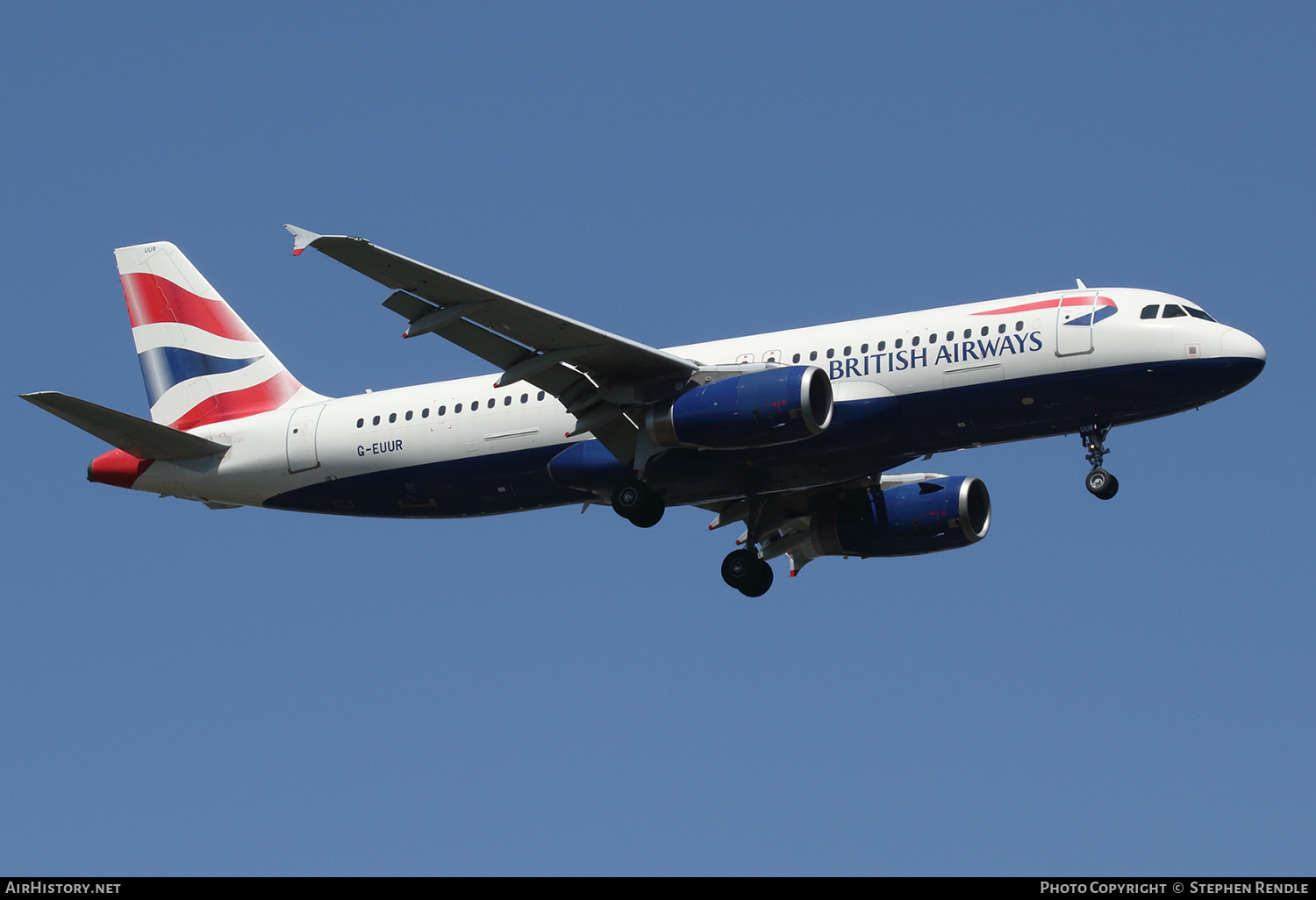 Aircraft Photo of G-EUUR | Airbus A320-232 | British Airways | AirHistory.net #432131