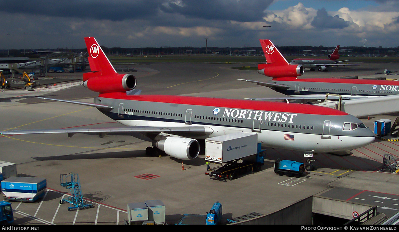 Aircraft Photo of N243NW | McDonnell Douglas DC-10-30(ER) | Northwest Airlines | AirHistory.net #432140
