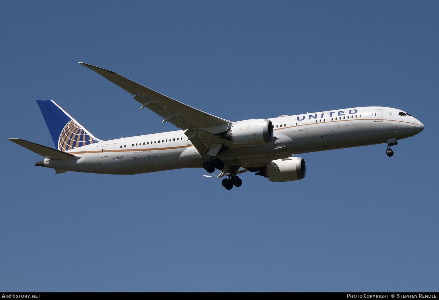 Aircraft Photo of N13954 | Boeing 787-9 Dreamliner | United Airlines | AirHistory.net #432172