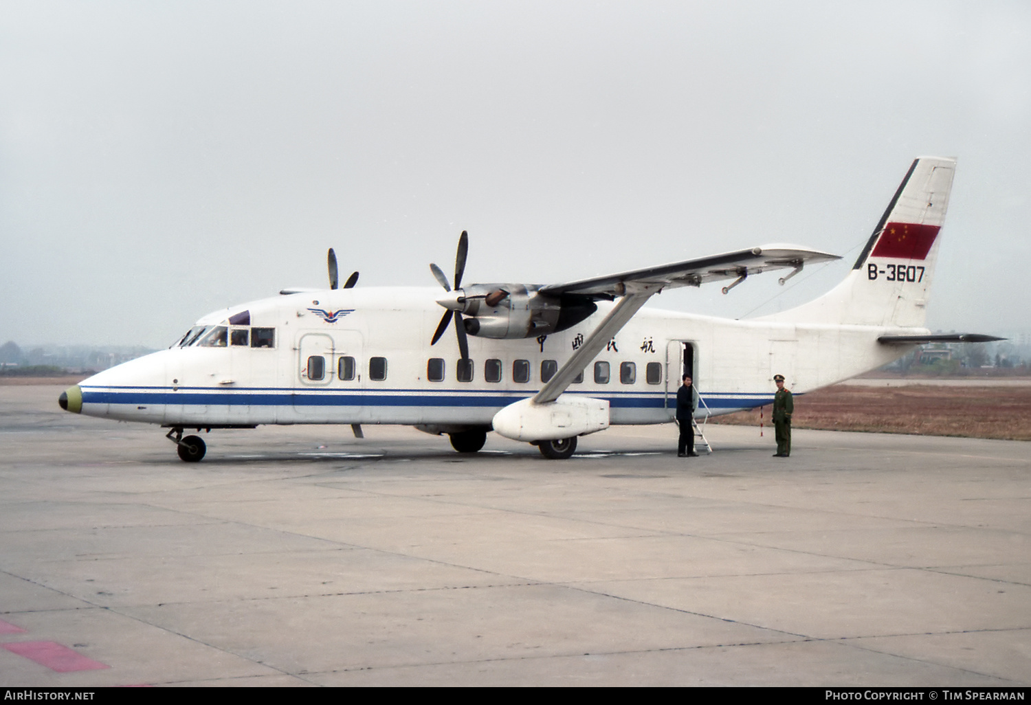 Aircraft Photo of B-3607 | Short 360-100 | CAAC - Civil Aviation Administration of China | AirHistory.net #432177