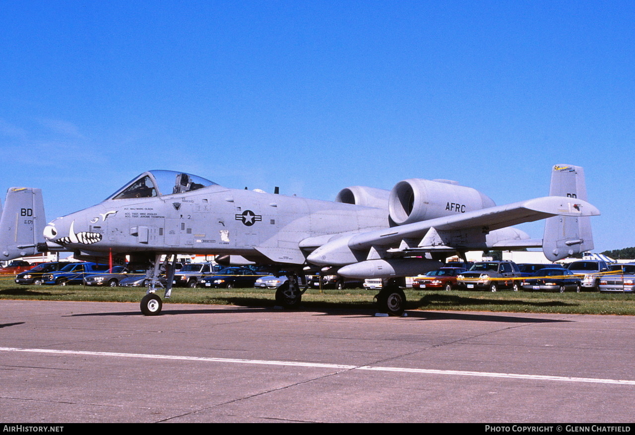 Aircraft Photo of 79-0146 / AF79-146 | Fairchild A-10A Thunderbolt II | USA - Air Force | AirHistory.net #432178