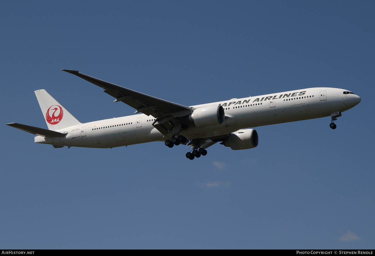 Aircraft Photo of JA735J | Boeing 777-346/ER | Japan Airlines - JAL | AirHistory.net #432191