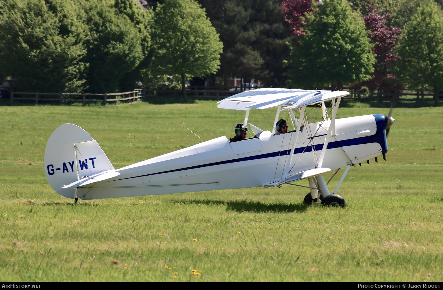 Aircraft Photo of G-AYWT | AIA Stampe SV-4C | AirHistory.net #432206