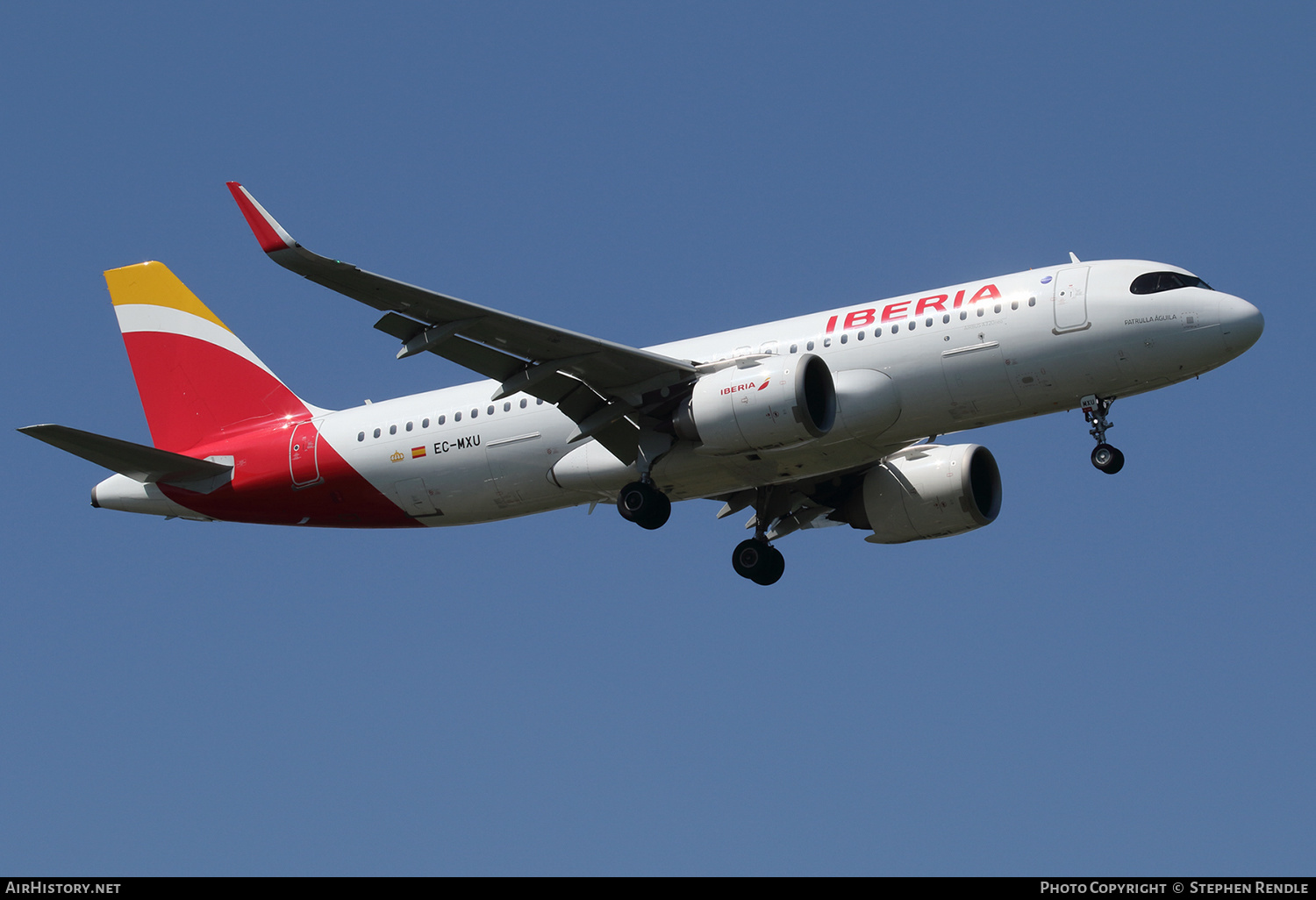 Aircraft Photo of EC-MXU | Airbus A320-251N | Iberia | AirHistory.net #432213