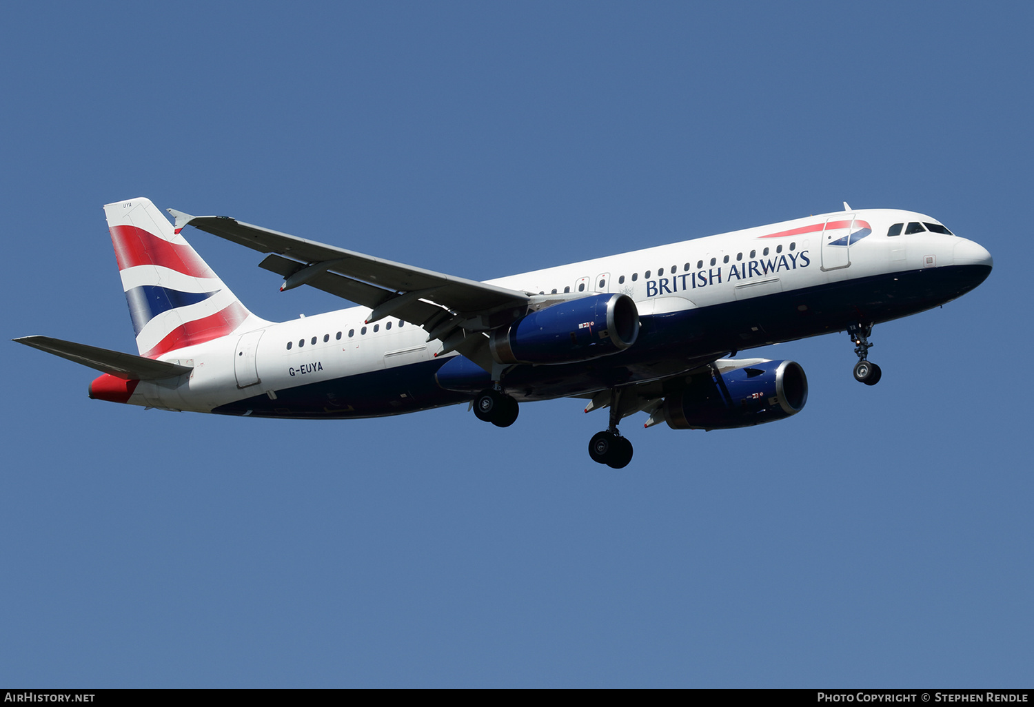 Aircraft Photo of G-EUYA | Airbus A320-232 | British Airways | AirHistory.net #432218