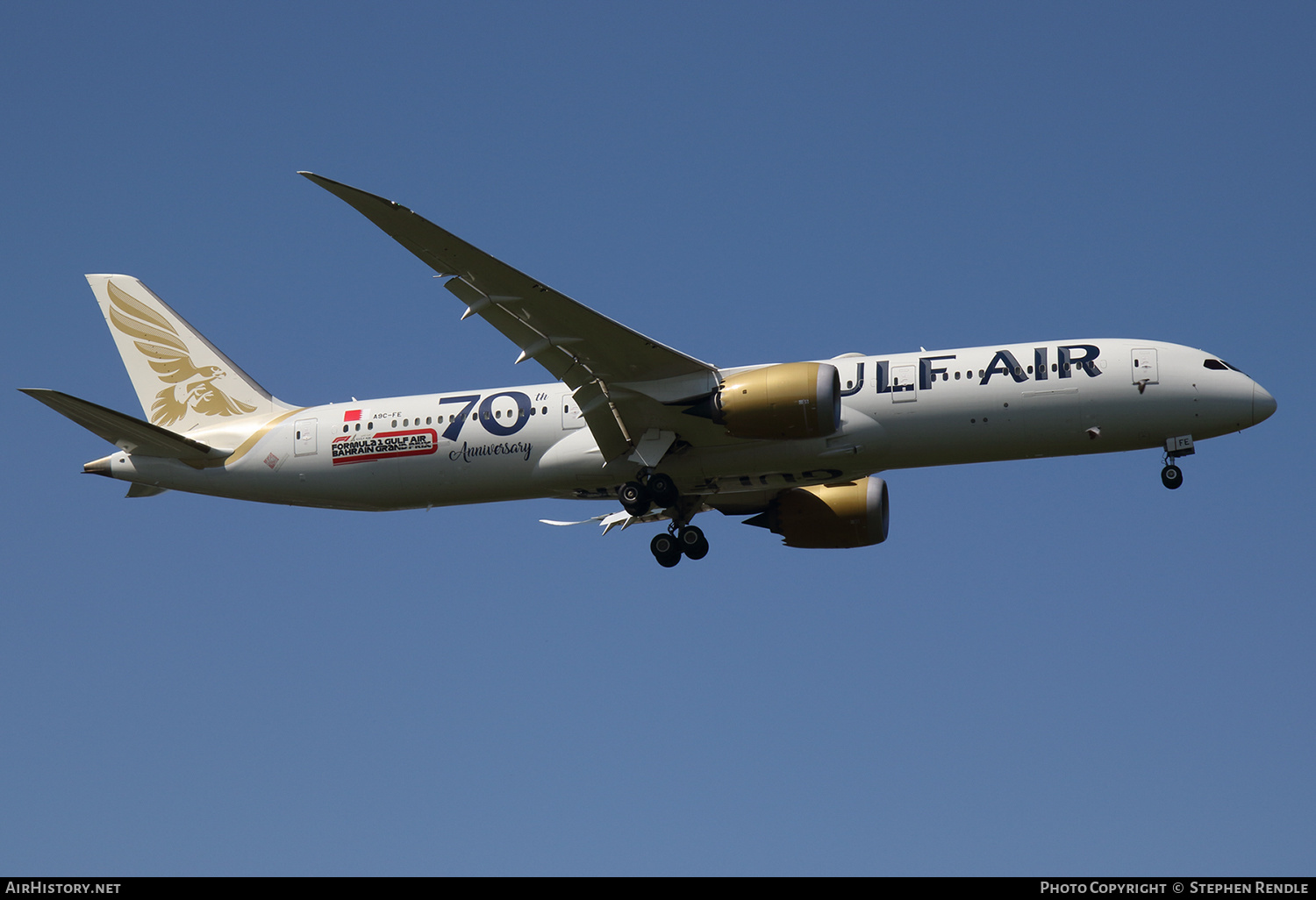 Aircraft Photo of A9C-FE | Boeing 787-9 Dreamliner | Gulf Air | AirHistory.net #432220