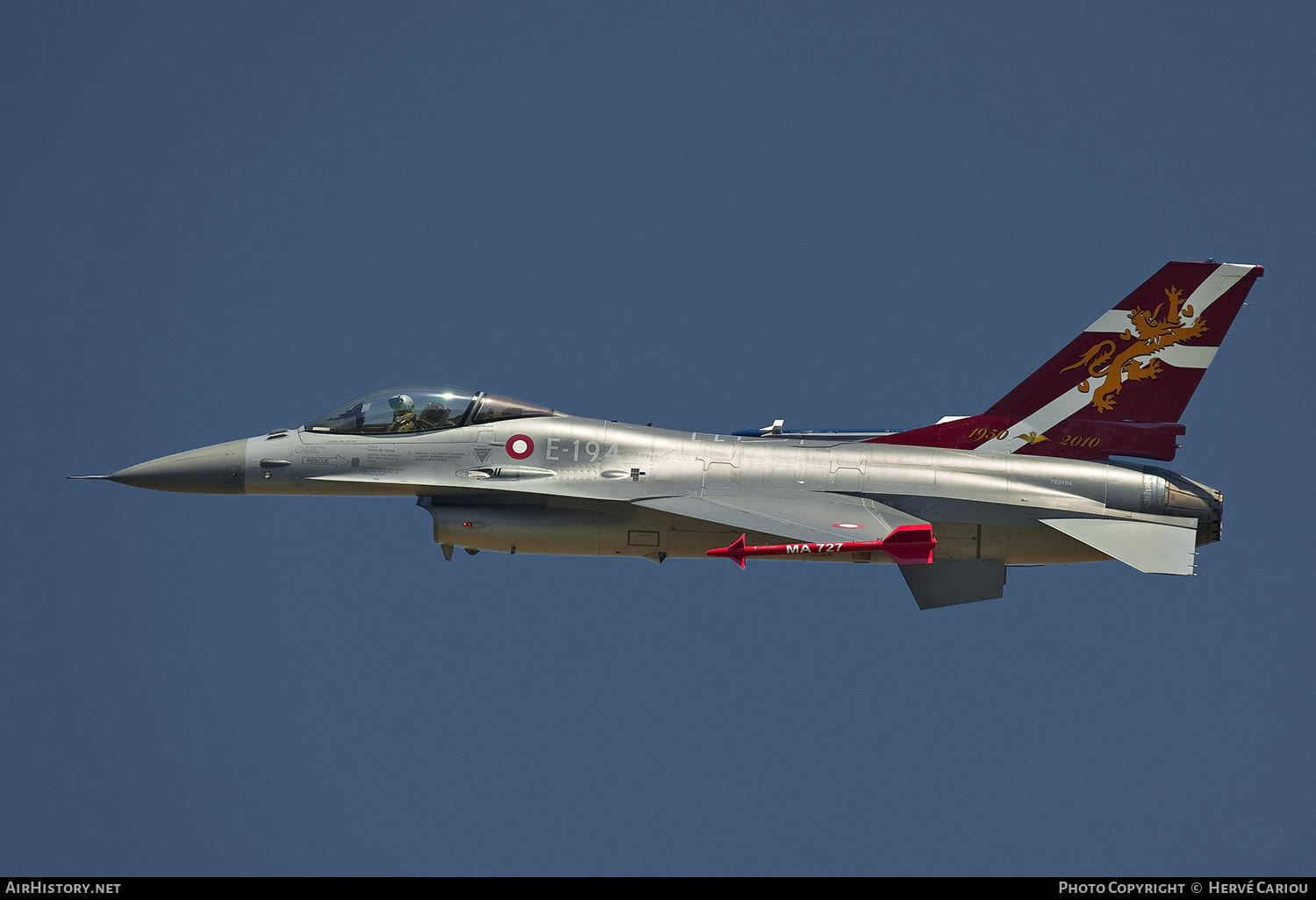 Aircraft Photo of E-194 | General Dynamics F-16AM Fighting Falcon | Denmark - Air Force | AirHistory.net #432221