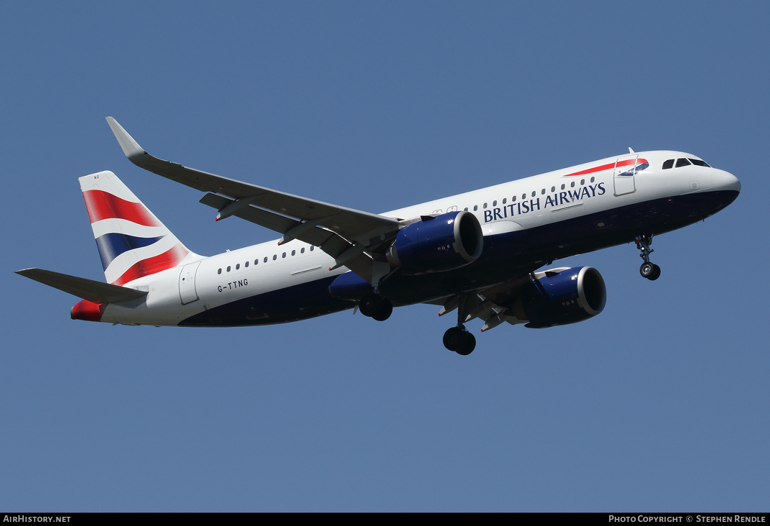 Aircraft Photo of G-TTNG | Airbus A320-251N | British Airways | AirHistory.net #432231