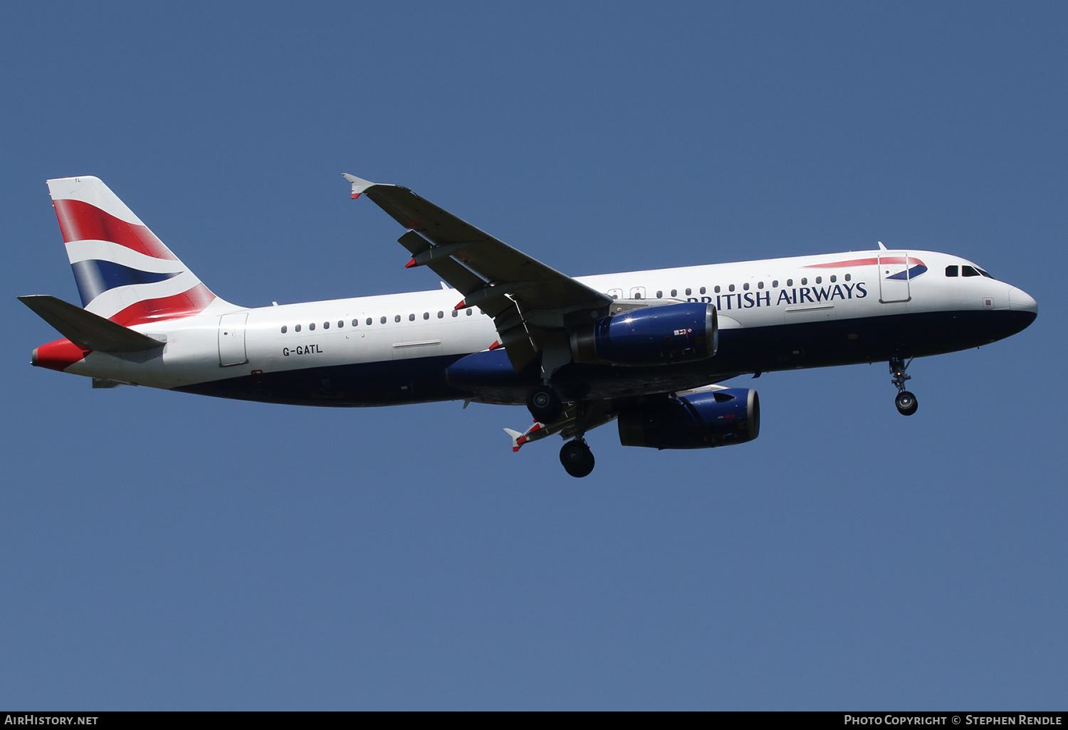 Aircraft Photo of G-GATL | Airbus A320-233 | British Airways | AirHistory.net #432233