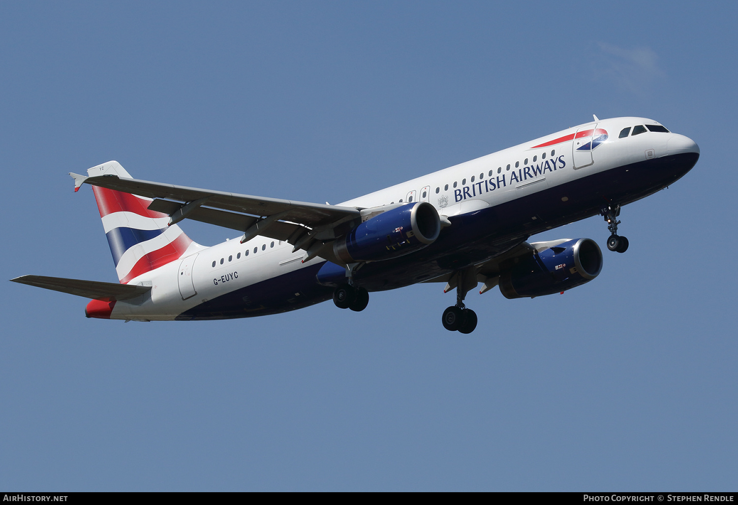Aircraft Photo of G-EUYC | Airbus A320-232 | British Airways | AirHistory.net #432236