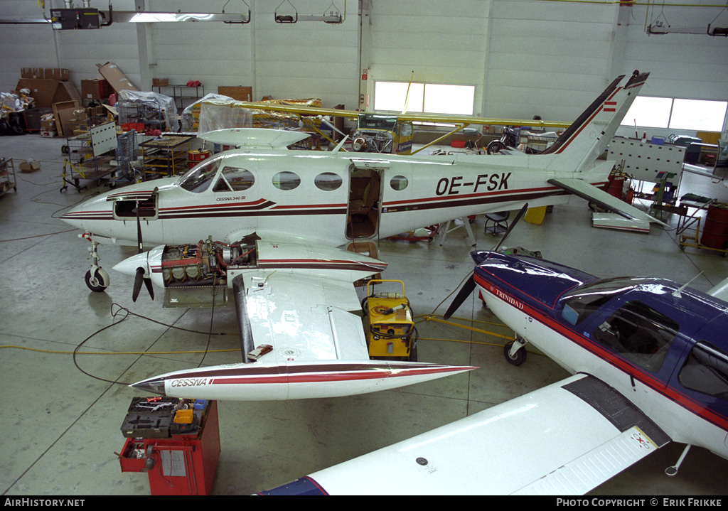 Aircraft Photo of OE-FSK | Cessna 340A | AirHistory.net #432240