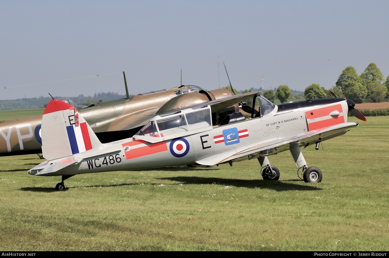 Aircraft Photo of WG486 | De Havilland DHC-1 Chipmunk T10 | UK - Air Force | AirHistory.net #432249