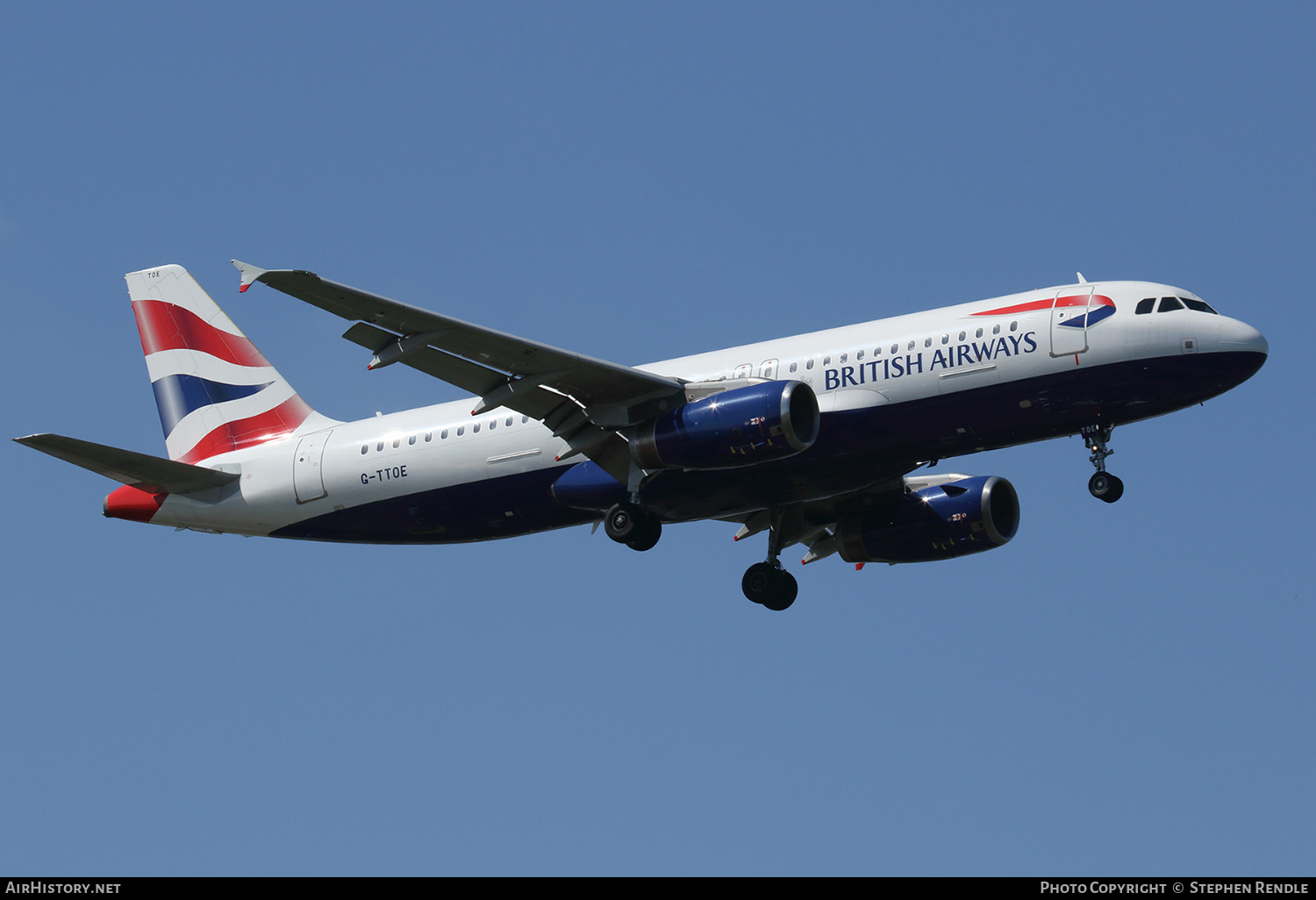 Aircraft Photo of G-TTOE | Airbus A320-232 | British Airways | AirHistory.net #432251
