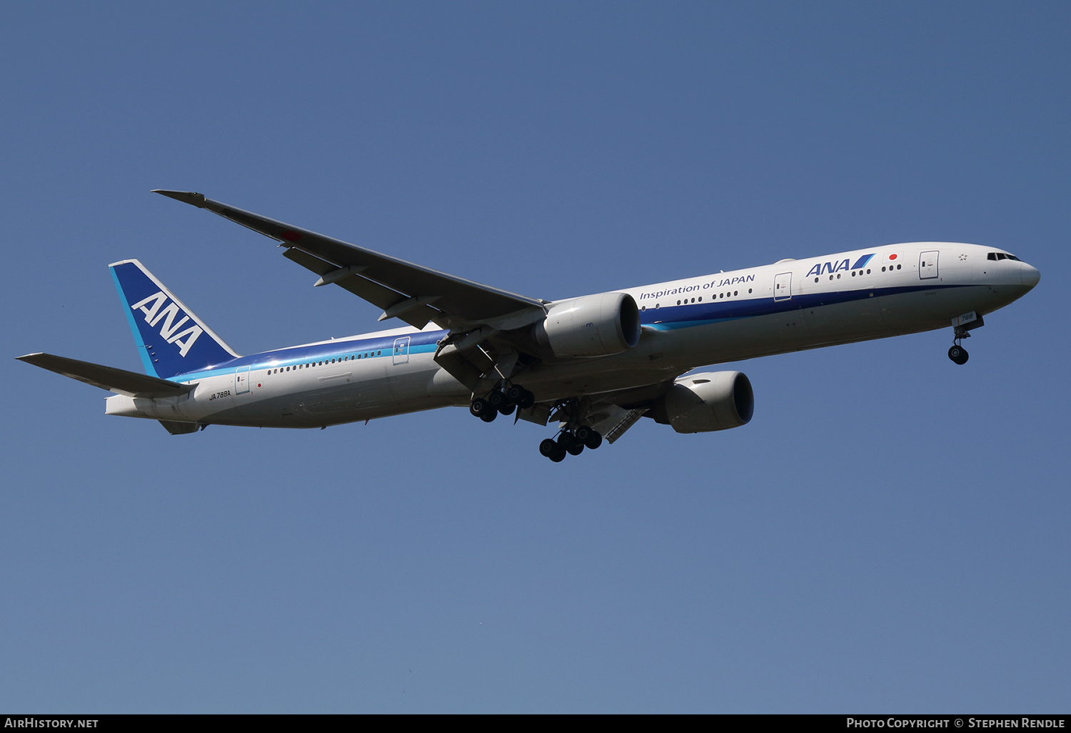 Aircraft Photo of JA788A | Boeing 777-381/ER | All Nippon Airways - ANA | AirHistory.net #432252