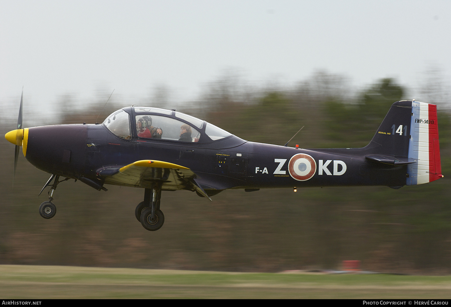 Aircraft Photo of F-AZKD | Focke-Wulf FWP-149D | France - Air Force | AirHistory.net #432271