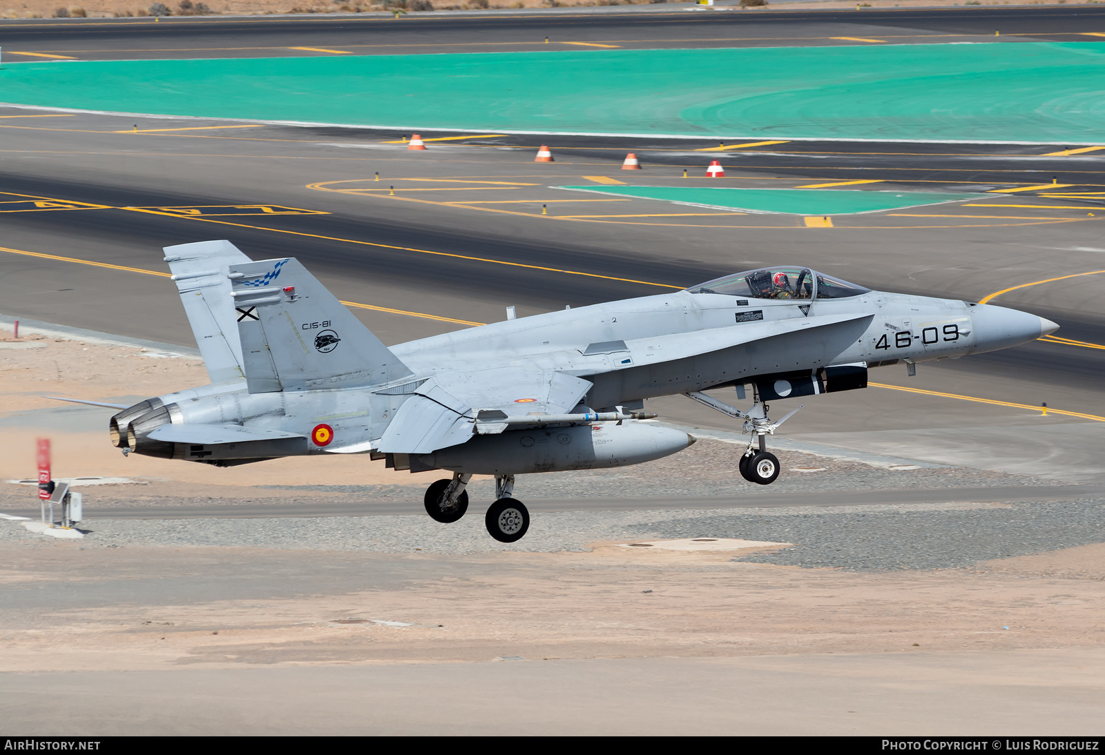 Aircraft Photo of C.15-81 | McDonnell Douglas F/A-18A+ Hornet | Spain - Air Force | AirHistory.net #432279