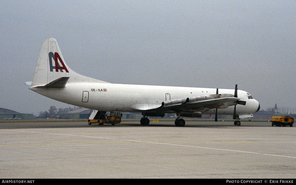 Aircraft Photo of OE-ILA | Lockheed L-188C(F) Electra | Amerer Air | AirHistory.net #432280