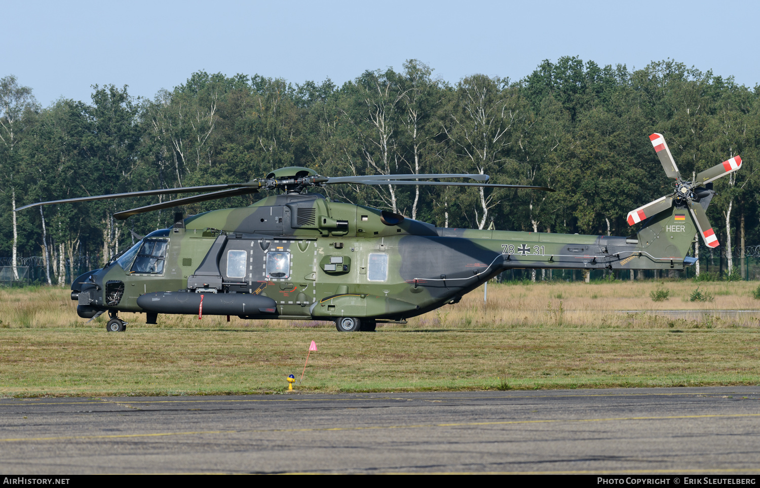 Aircraft Photo of 7831 | NHI NH90 TTH | Germany - Army | AirHistory.net #432287