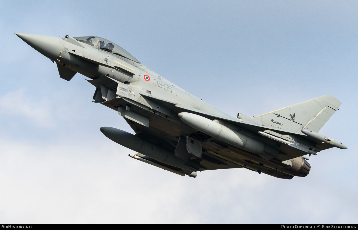 Aircraft Photo of MM7352 | Eurofighter F-2000A Typhoon | Italy - Air Force | AirHistory.net #432299